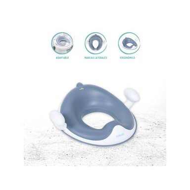 ADAPTADOR DE ASIENTO DE BAÑO TOYLET AZUL LIGTH