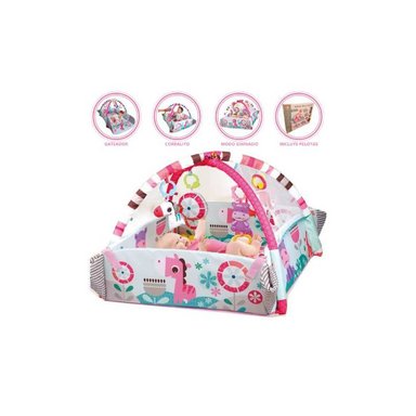 GIMNASIO CENTRO DE ENTRETENIMIENTO 3 EN 1 LITTLE GIRL CELESTE