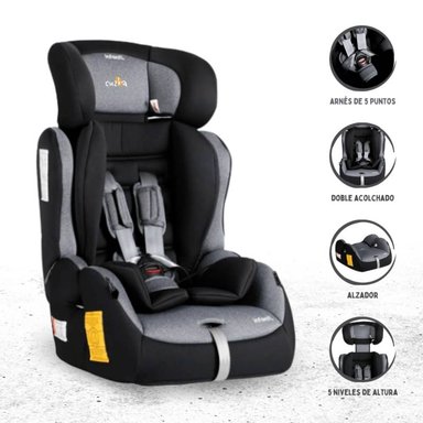 SILLA PARA AUTO INFANTI »GRAND PRIX V6» BLACK