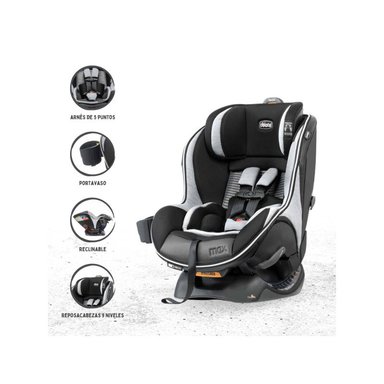 SILLA PARA AUTO CHICCO »NEXTFIT MAX ZIP AIR VERO USA» BLACK