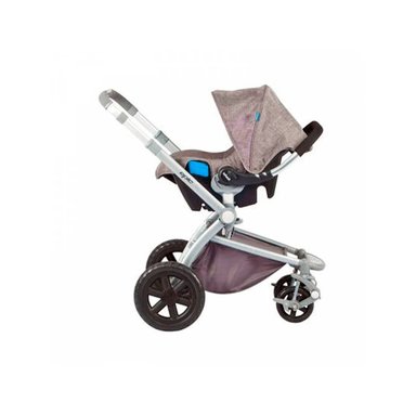 COCHE CUNA INFANTI EPIC 3G GRIS 4 EN 1 CON SILLA PARA AUTO - 2