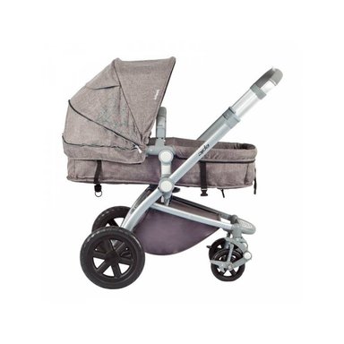 COCHE CUNA INFANTI EPIC 3G GRIS 4 EN 1 CON SILLA PARA AUTO - 3