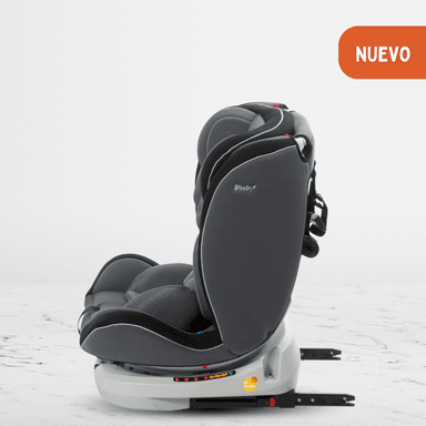SILLA DE AUTO SISTEMA ISOFIX PARA BEBÉS «LOUIS» BLACK - 2