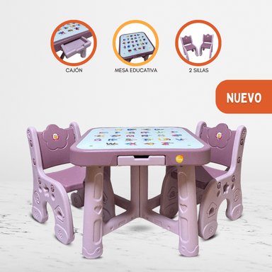 SILLA ESCRITORIO 3 EN 1 «CHILDESK» PINK