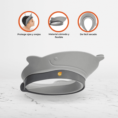 VISERA SKIP HOP PARA BAÑO «MIRINO» GRIS