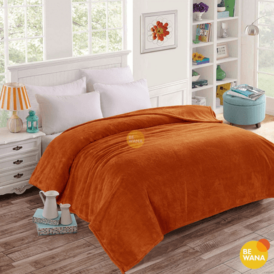 MANTA ANTIALÉRGICA CASATEX 2 PLAZAS TERRACOTA PELUCHE