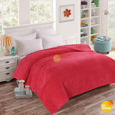 MANTA ANTIALÉRGICA CASATEX 2 PLAZAS FUCSIA PELUCHE