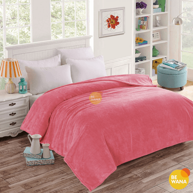 MANTA ANTIALÉRGICA CASATEX 2 PLAZAS ROSADO PELUCHE