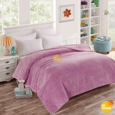 MANTA ANTIALÉRGICA CASATEX 2 PLAZAS LILA PELUCHE