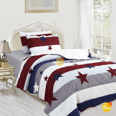 EDREDÓN CASATEX 1.5 PLAZAS BLANCO TELA HIPOALERGÉNICO CON CARNERO + SET SÁBANAS