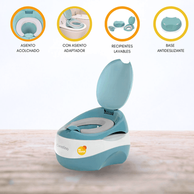 BACÍN 3 EN 1 CON REDUCTOR »TRAINING» PINK