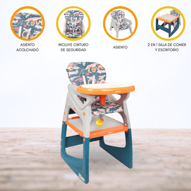 SILLA DE COMER ESCRITORIO 3 EN 1 »SIT UP PLUS»