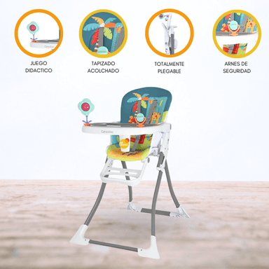 SILLA COMER CARESTINO RIO PLEGABLE