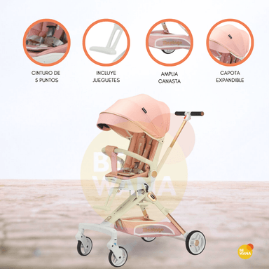 COCHE TRAVEL SYSTEM CUZKA MONTAGE DEPORTIVO BEBÉ