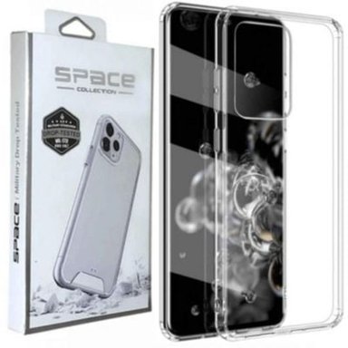 CASE SAMSUNG S21 ULTRA FUNDA SPACE ANTICAIDA TRANSPARENTE - 1