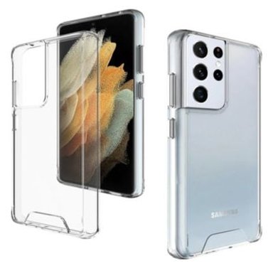 CASE SAMSUNG S21 ULTRA FUNDA SPACE ANTICAIDA TRANSPARENTE - 2
