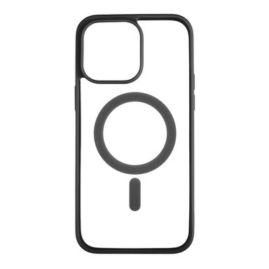 CASE IPHONE 15 PRO CLEAR MAGNETIC NEGRO - 1