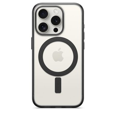 CASE IPHONE 15 PRO CLEAR MAGNETIC NEGRO - 2