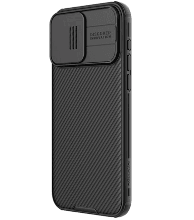 CASE IPHONE 15 PRO MAX NILLKIN FUNDA CAMSHIELD HIBRIDA NEGRO - 2