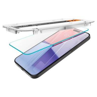 PROTECTOR DE PANTALLA SPIGEN IPHONE MICA GLAS TR EZ FIT 15 PRO MAX - 3