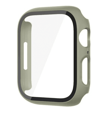 PROTECTOR DE PANTALLA APPLE BUMPER VIDRIO INCORPORADO WATCH 38MM KAKHI - 1