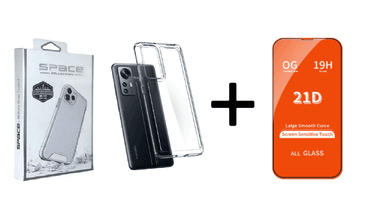 CASE XIAOMI MI 12 LITE SPACE + VIDRIO TEMPLADO - 1