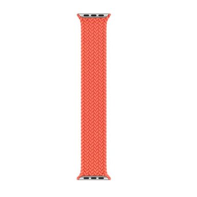 CORREA TRENZADA SOLO LOOP PARA APPLE WATCH 41 MM NARANJA - 2