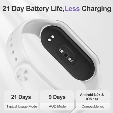 XIAOMI SMART BAND 10 - SILVER - 2