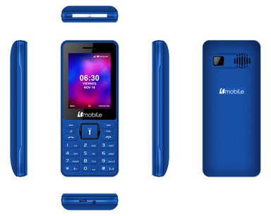 CELULAR BMOBILE T102 AZUL - 2