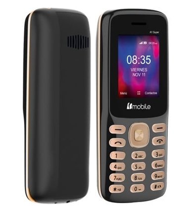 CELULAR LAVA A1 SUPER BMOBILE BY NEGRO DORADO - 1