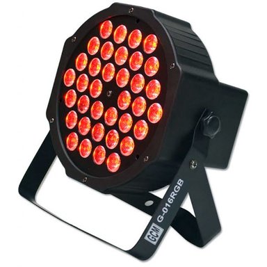 TACHO PAR LED INNOVA LEDS RGB 36 LED CONTROL REMOTO DMX FIESTA DJ EVENTO