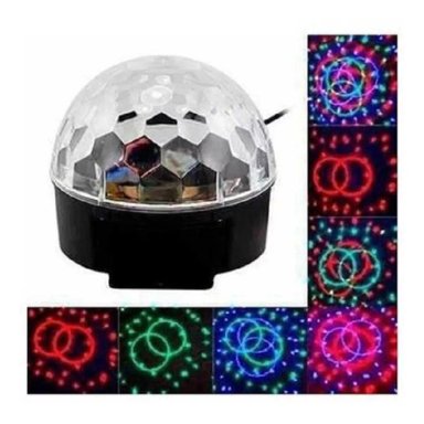 BOLA INNOVA LEDS ASTRO LUCES LED AUDIORITMICA PARA FIESTA O EVENTO