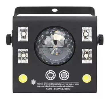 EFECTO LUCES LED INNOVA LEDS LASER + UV 4 EN 1 PARA EVENTOS DISCOTECA