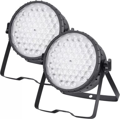 INNOVA LEDS PAR LED 54X2W LUCES PROFESIONALES PARA BAR DISCOTECA Y EVENTO PACK 2