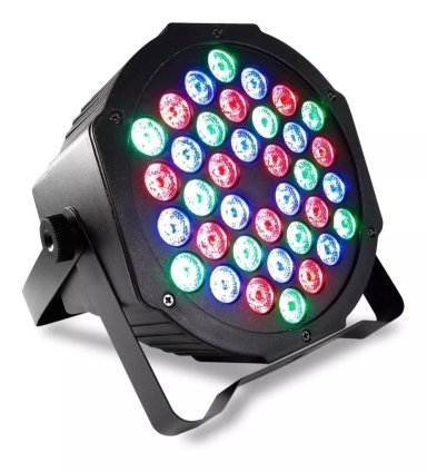 PAR LED INNOVA LEDS 36 LED 1.5W TACHO CORTADORA ENTRADA DMX PARA CONCIERTO Y BAR