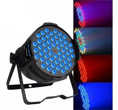 PAR LED INNOVA LEDS 54 X 3W LPC017 EFECTO SALTO DE COLOR + MUTACIÓN