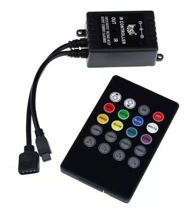 CONTROLADOR INNOVA LEDS EFECTO AUDIORITMICO PARA CINTA LED RGB DE COLORES