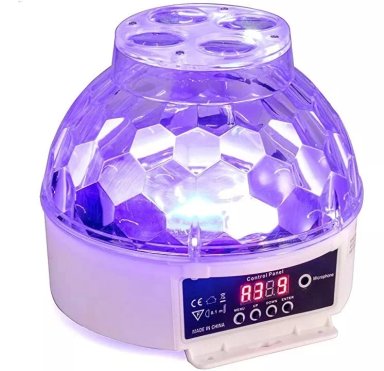 BOLA INNOVA LEDS ASTRO LED FLOWER MAGIC DMX PARA EVENTOS