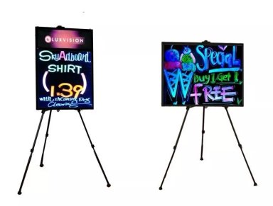 PIZARRA LED PUBLICITARIA INNOVA LEDS DE 60 X 40 + TRIPODE DE METAL