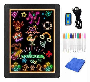 PIZARRA LED PUBLICITARIA INNOVA LEDS DE 60 X 40 + 8 PLUMONES