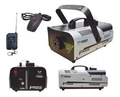 MAQUINA DE FUMIGACION INNOVA LEDS HUMO 1000W CONTROL DE DISPARO INALAMBRICO