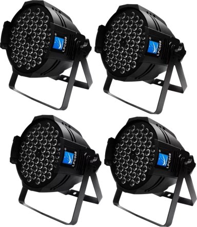 TACHO PAR LED 54X3W LPC007 BIGDIPPER PACK 4 UNID EVENTOS