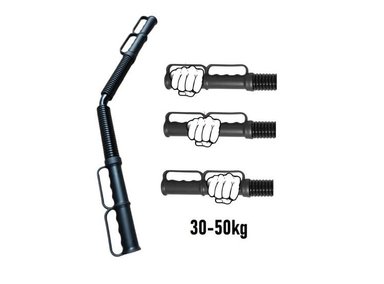 BARRA QZ SPORT TIPO ARCO ACERO EJERCICIOS TORSION POWER TWISTER 30 - 50 KG