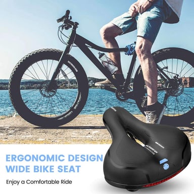 ASIENTO BICICLETA EL CICLISTA URBANO SUPPORT ZONE ANTIPROSTATICO EXTRA ACOLCHADO - 2
