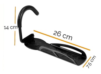 RACK ACERO DE PARED VERTICAL BICICLETA - 5