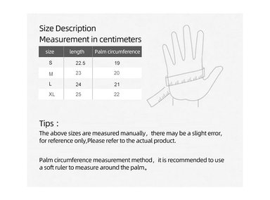 GUANTES NEGRO DEPORTIVO TACTIL IMPERMEABLE TERMICO CICLISMO MOTO TREKKING - 6