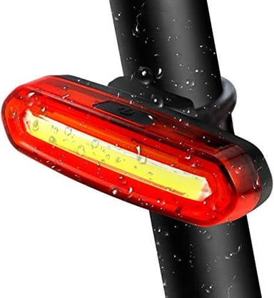 LUZ EL CICLISTA URBANO LED TRASERA RECARGABLE BICICLETA - 4