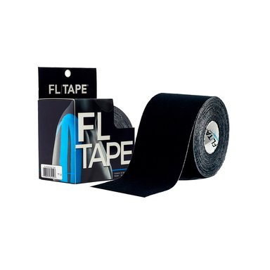 PARCHES 281783 FL TAPE ENTRENAR UNISEX FL TAPE FL TAPE KINESIO TAPE NEGRO