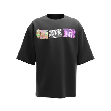 POLO URBANO UNISEX LIMITLESS T-SHIRT MONALISA BLACK