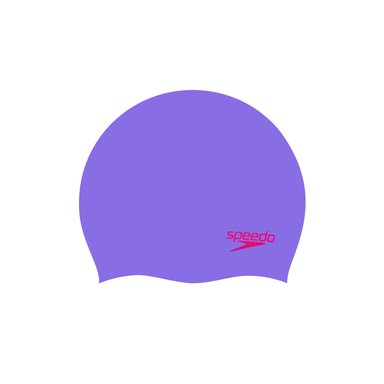 GORRA SPEEDO 362243 NATACION NIÑA MOULDED SILC CAP JU PURPLE RED MORADO